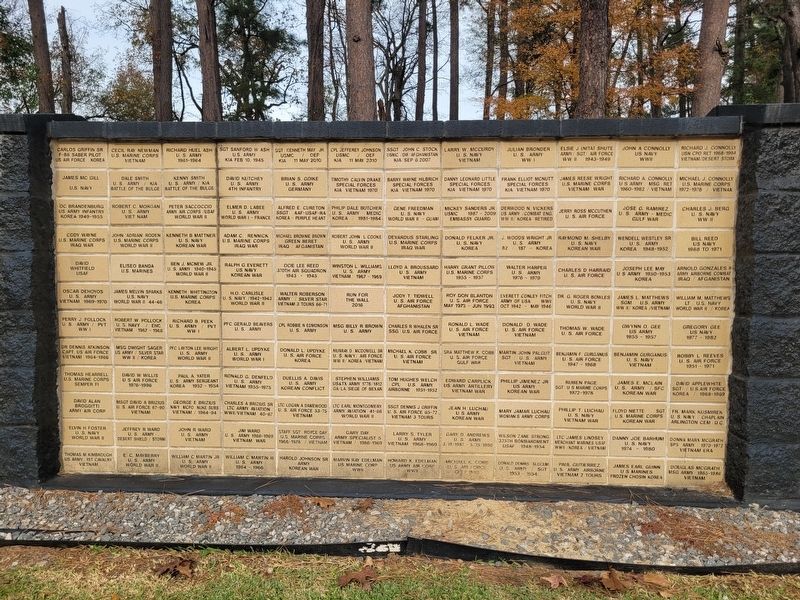USA Veterans Memorial - Panel 2 image. Click for full size.