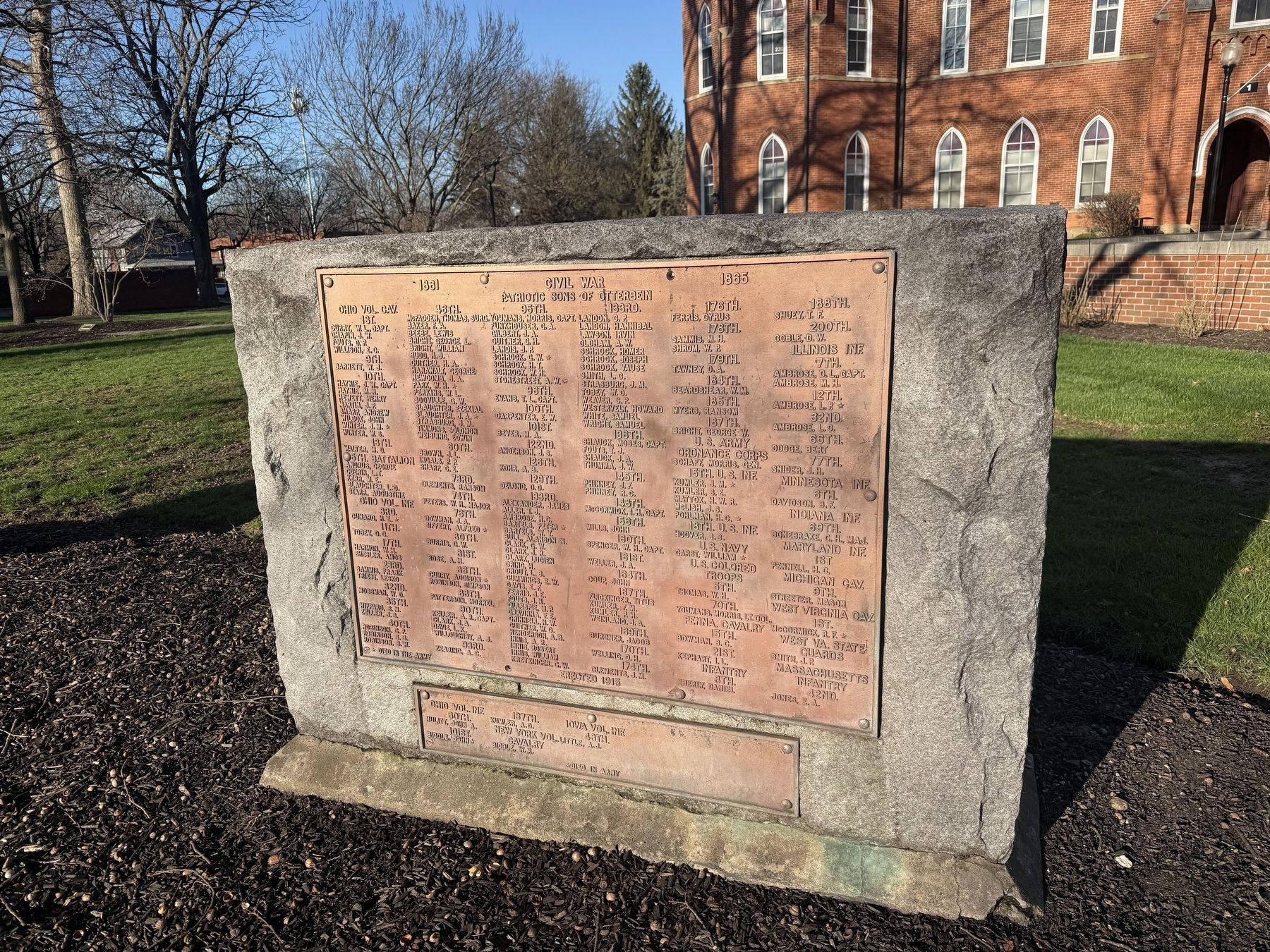 Civil War Memorial image. Click for full size.