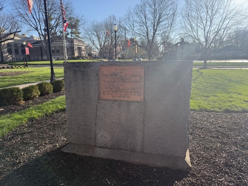 Civil War Memorial image. Click for full size.