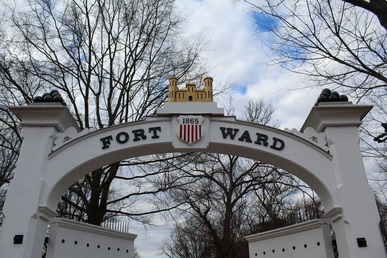 Entrance Gate. Click for full size. Entrance Gate image. Click for full size.