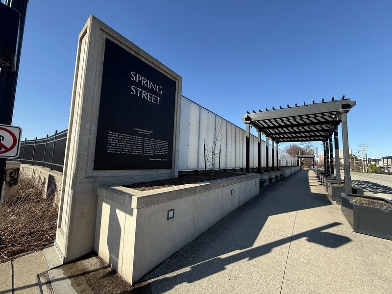Spring Street Bridge. Click for full size. Spring Street Bridge image. Click for full size.