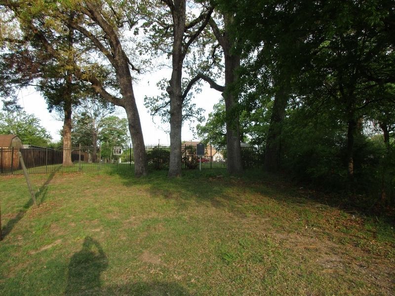 Edgewood Cemetery Marker. Click for full size. Edgewood Cemetery Marker image. Click for full size.