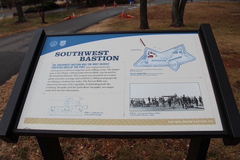 Southwest Bastion Marker image. Click for full size.