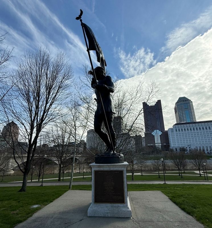Franklinton Historical Society Statue image. Click for full size.