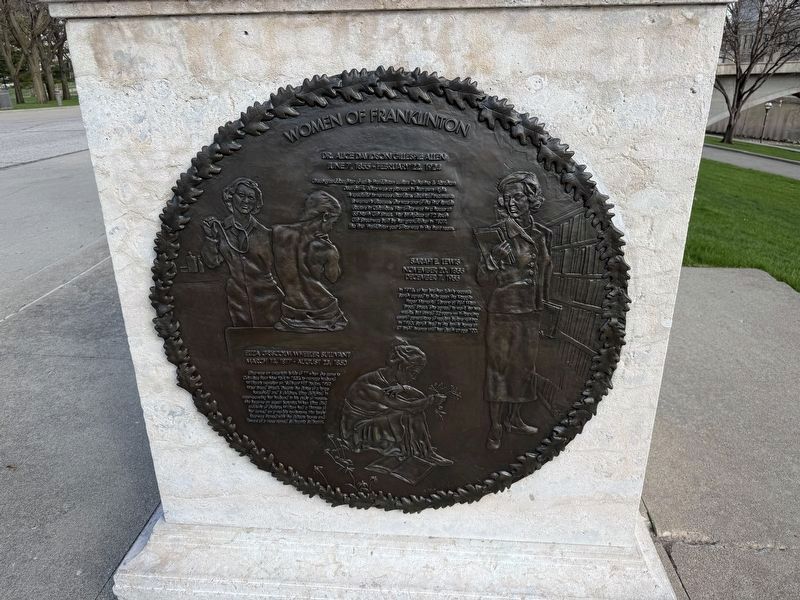 Women of Franklinton Medallion image. Click for full size.