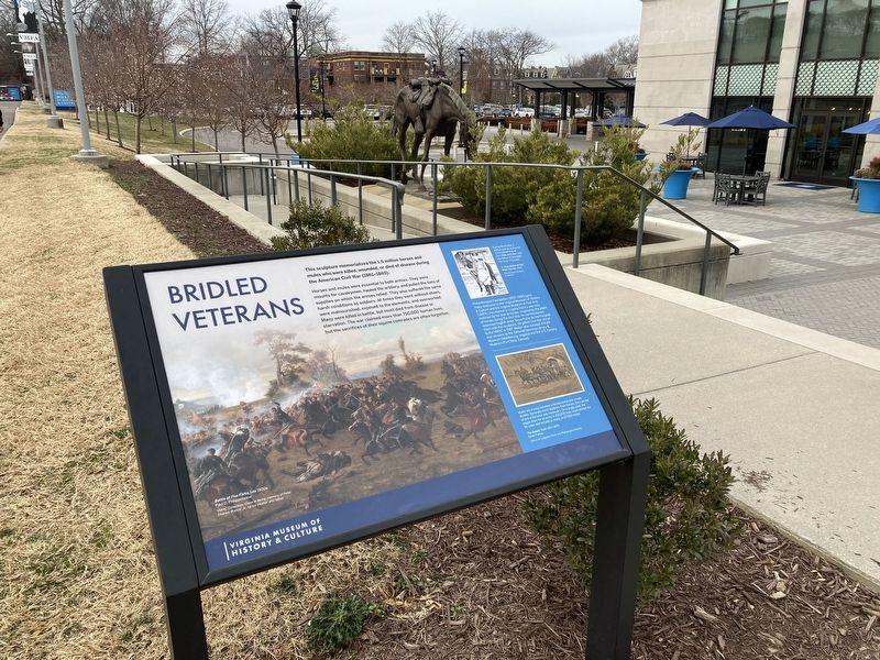 Bridled Veterans Marker image. Click for full size.