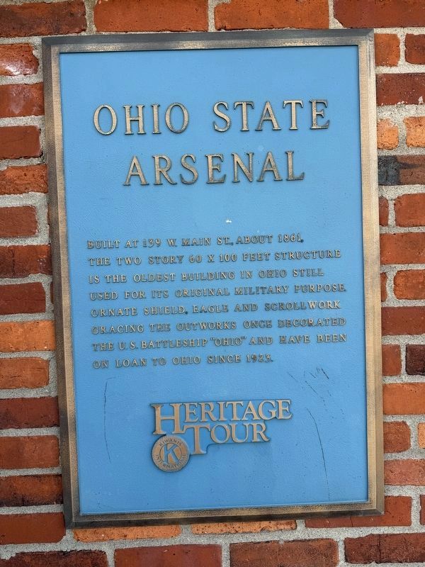 Ohio State Arsenal Marker image. Click for full size.