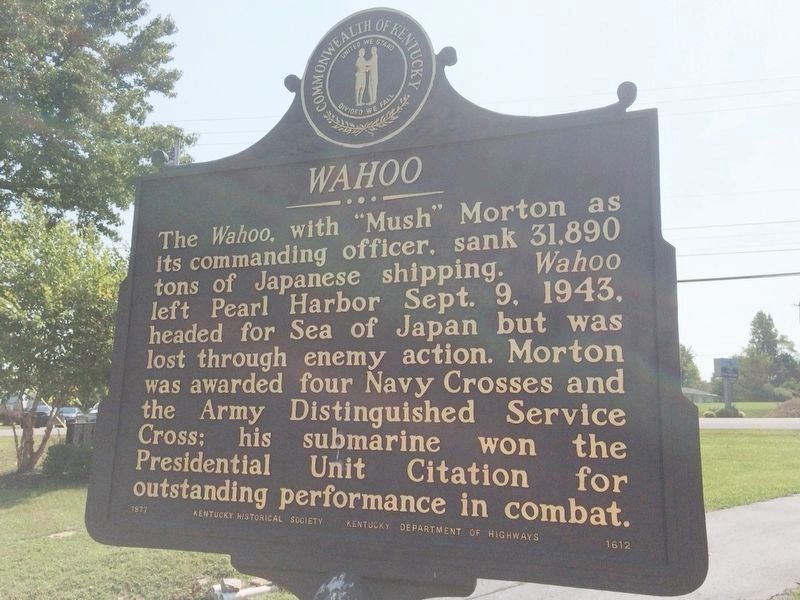 <i> Wahoo</i> Marker. Click for full size. <i> Wahoo</i> Marker image. Click for full size.