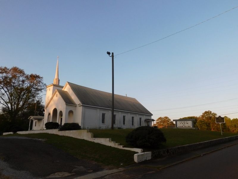 First Missionary Baptist Church of Greenville & Marker. Click for full size. First Missionary Baptist Church of Greenville & Marker image. Click for full size.
