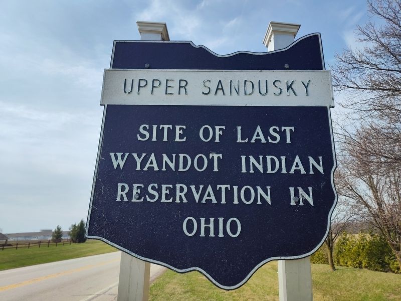 Upper Sandusky Marker image. Click for full size.