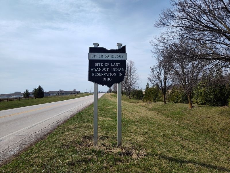 Upper Sandusky Marker image. Click for full size.