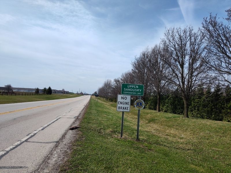 Upper Sandusky Marker image. Click for full size.