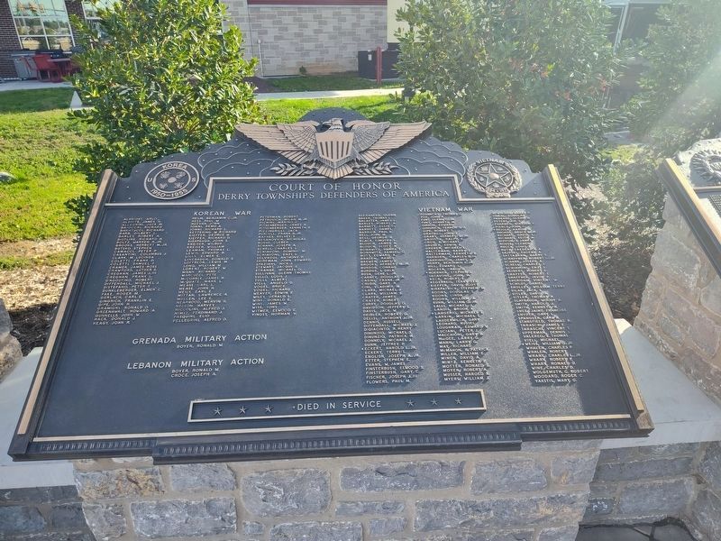 Court of Honor Marker image. Click for full size.