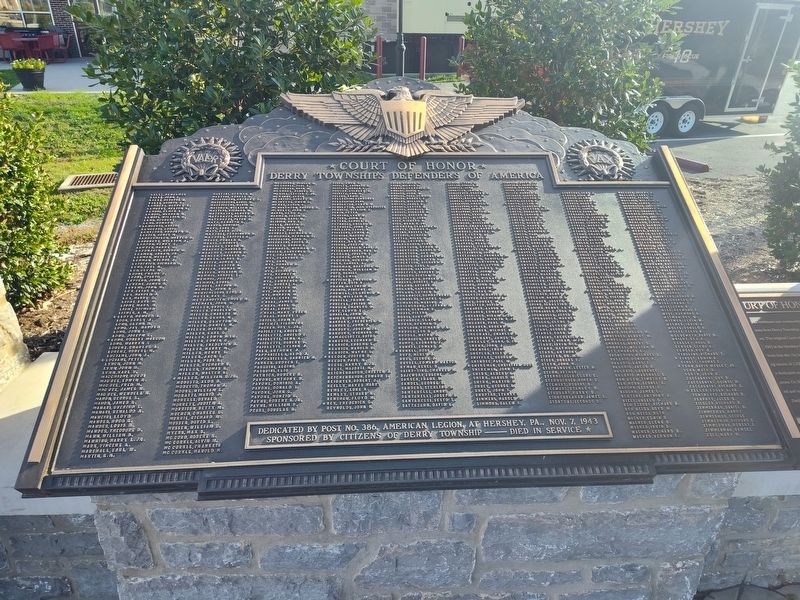 Court of Honor Marker image. Click for full size.