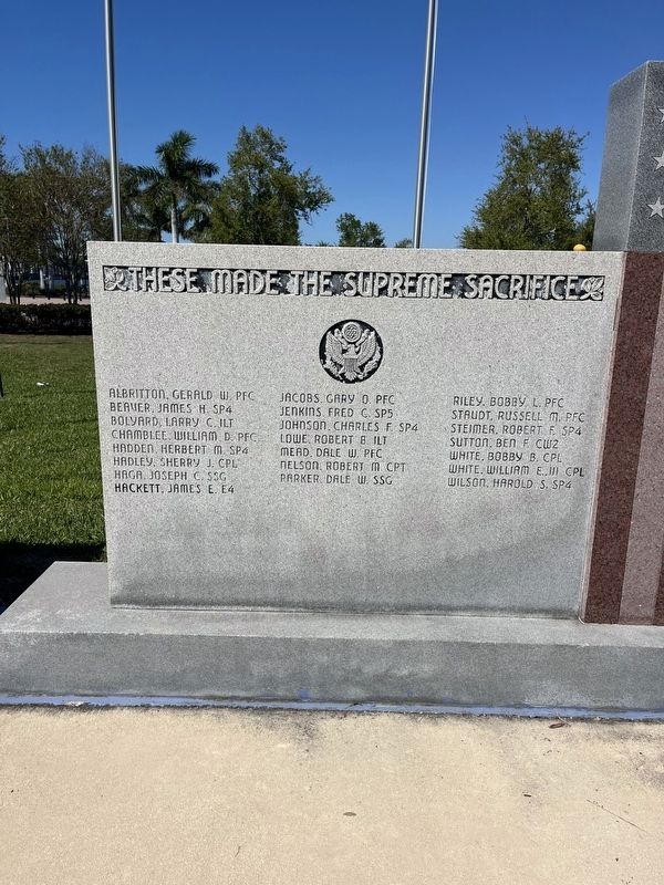 Viet Nam War Marker image. Click for full size.