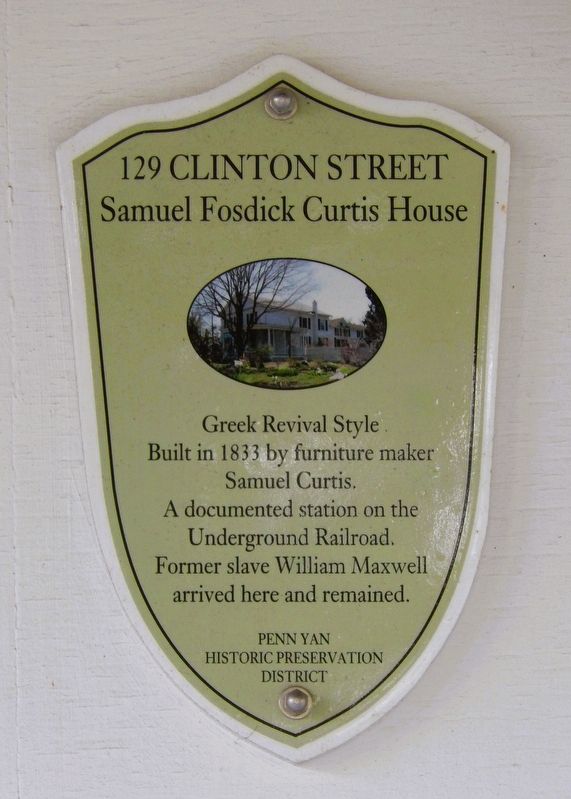 129 Clinton Street Marker. Click for full size. 129 Clinton Street Marker image. Click for full size.