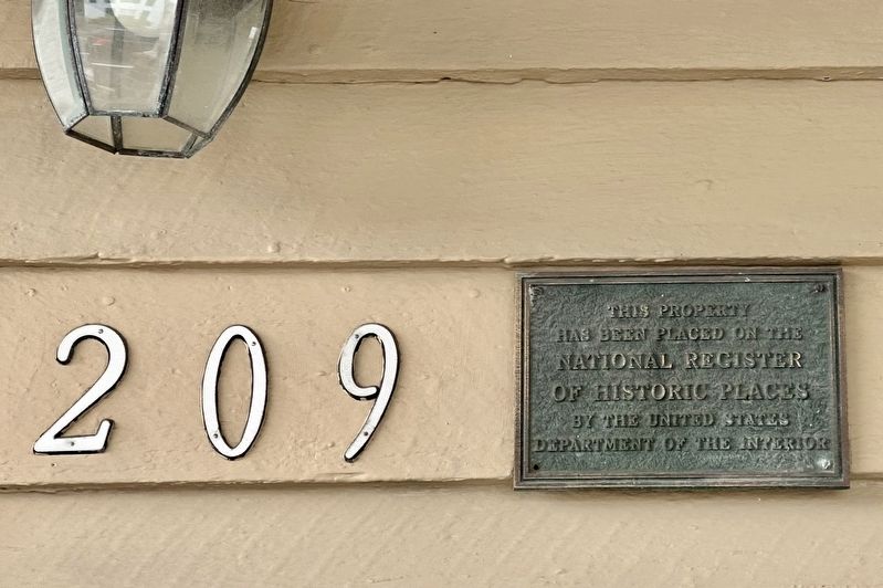 209 N Sixth Street Marker image. Click for full size.