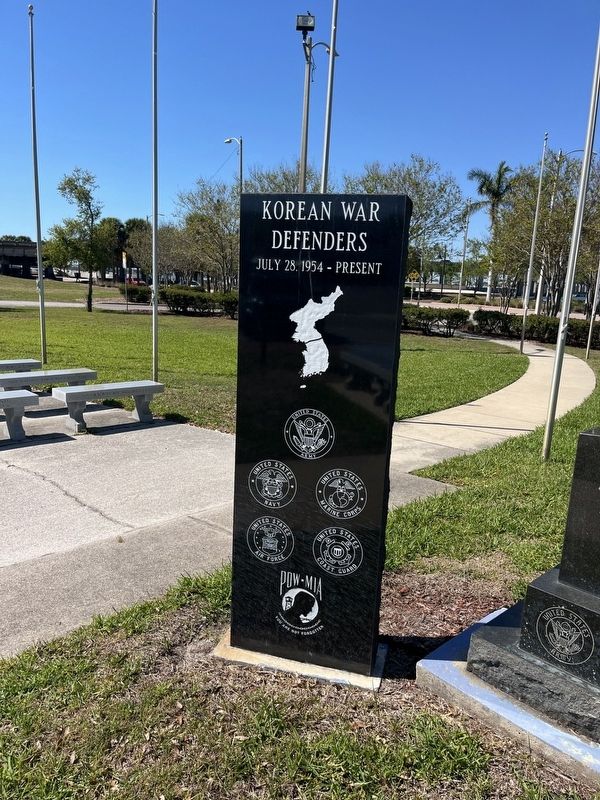 Korean War Defenders Marker image. Click for full size.