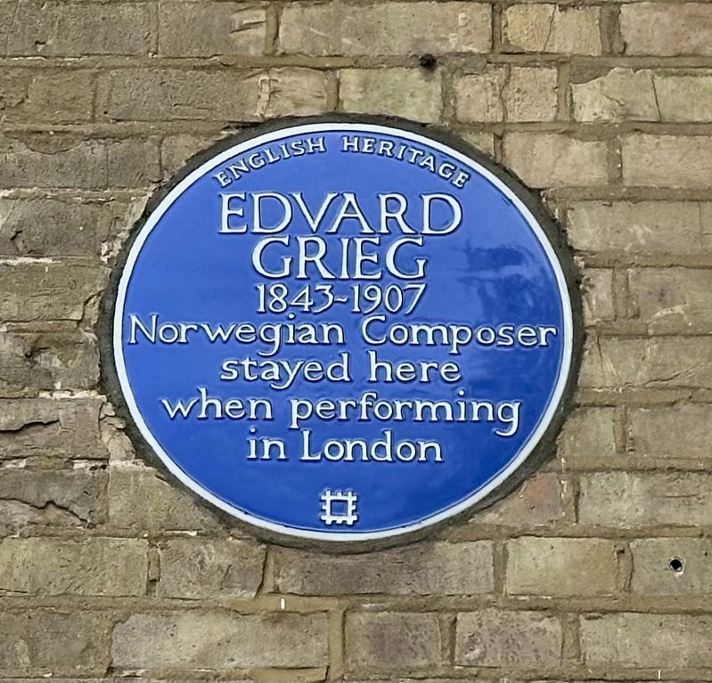 Edvard Grieg Marker. Click for full size. Edvard Grieg Marker image. Click for full size.