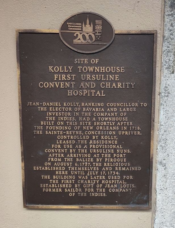 Site of Kolly Townhouse Marker. Click for full size. Site of Kolly Townhouse Marker image. Click for full size.