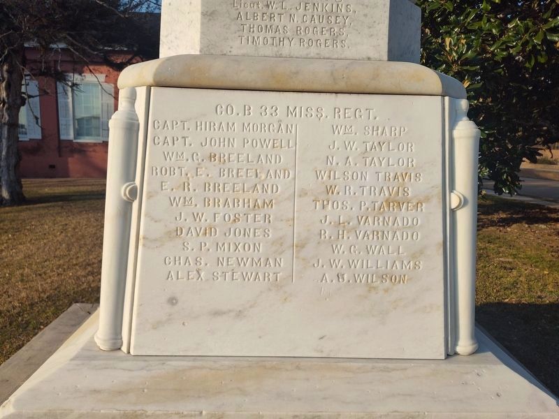 Amite County Confederate Honor Roll Marker image. Click for full size.