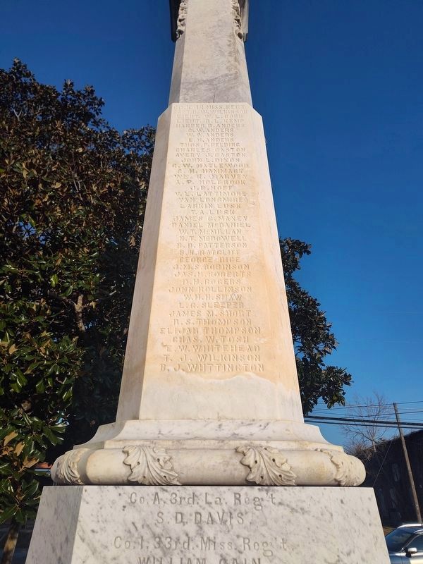 Amite County Confederate Honor Roll Marker image. Click for full size.