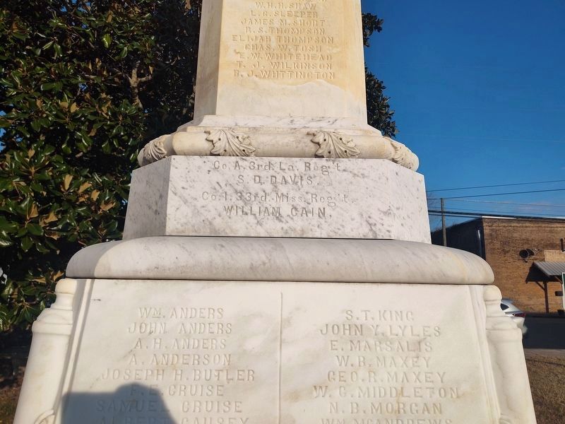 Amite County Confederate Honor Roll Marker image. Click for full size.