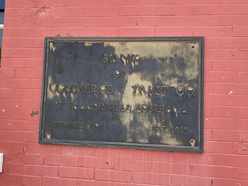 Bank of Commerce & Trust Company Marker image. Click for full size.