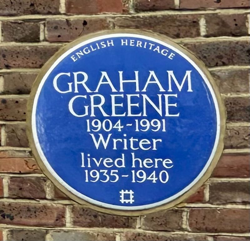 Graham Greene Marker. Click for full size. Graham Greene Marker image. Click for full size.