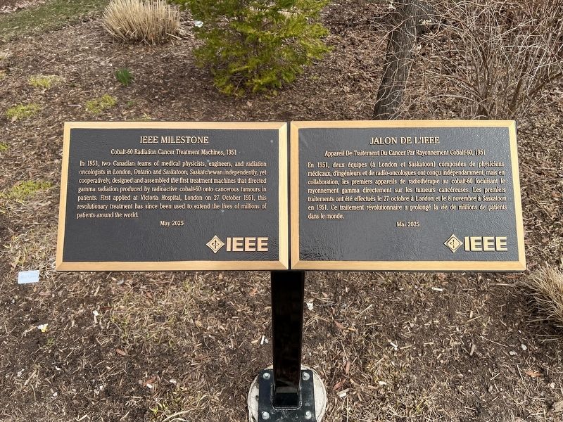 IEEE Milestone/Jalon de L’IEEE Marker. Click for full size. IEEE Milestone/Jalon de L’IEEE Marker image. Click for full size.