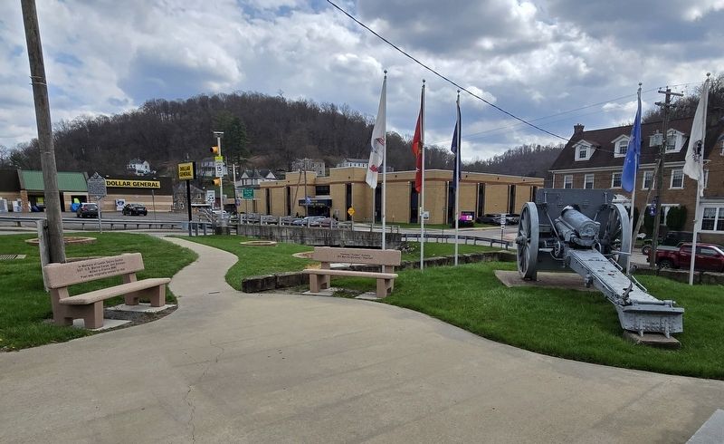 Durbin (L) and Conely Memorials image. Click for full size.