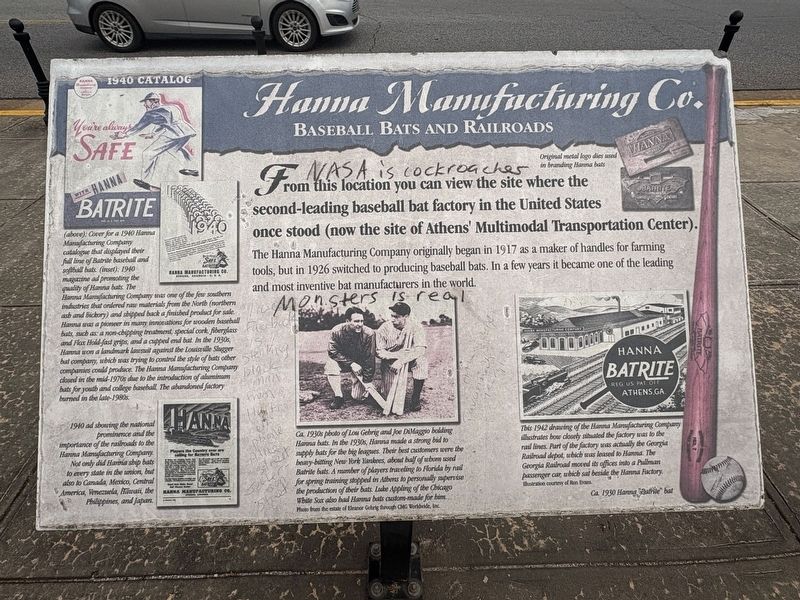Hanna Manufacturing Co. Marker image. Click for full size.