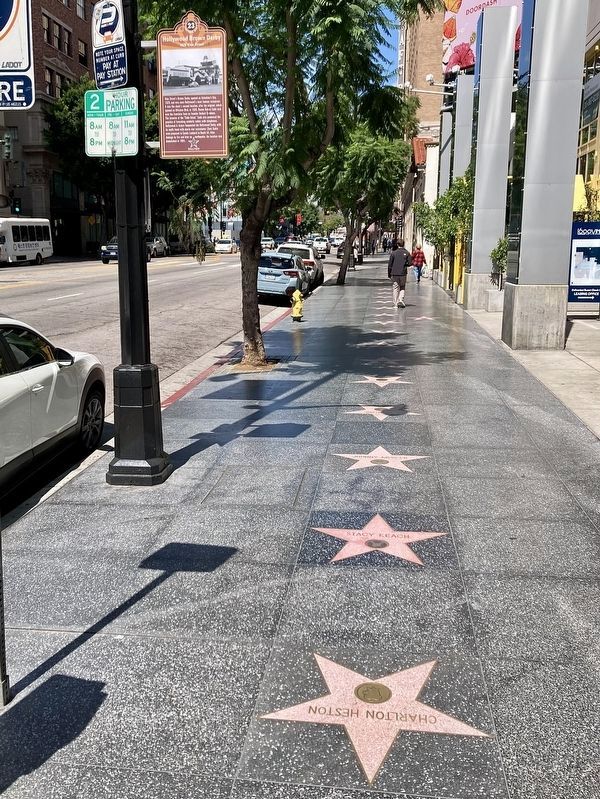 Hollywood Brown Derby Marker. Click for full size. Hollywood Brown Derby Marker image. Click for full size.