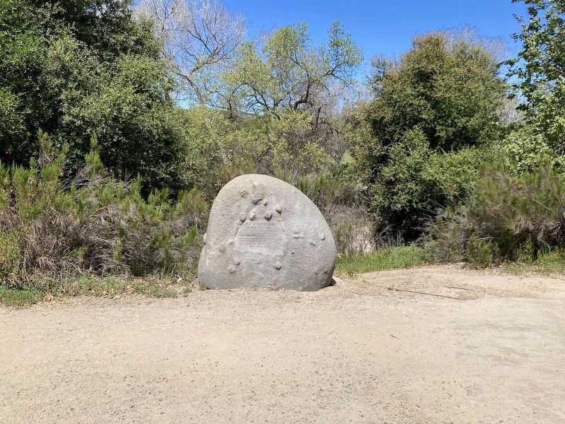 Old Mission Dam Marker. Click for full size. Old Mission Dam Marker image. Click for full size.