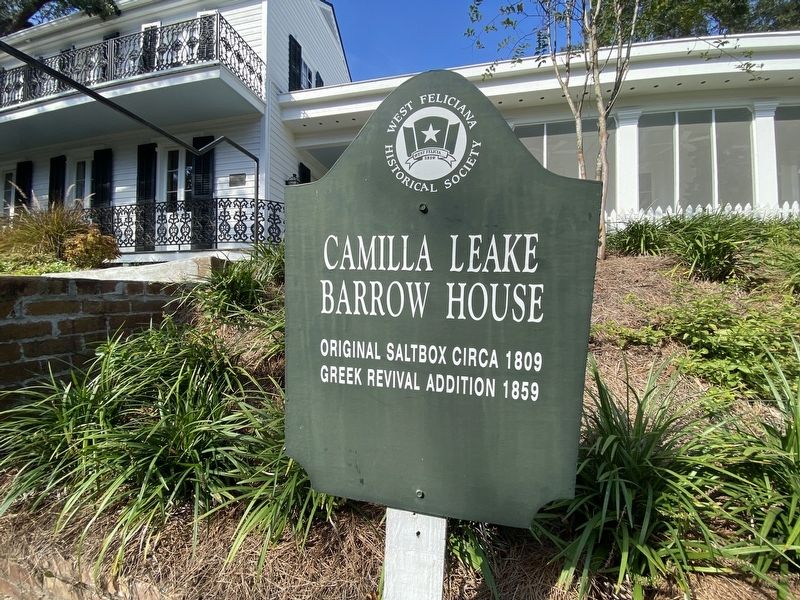 Camilla Leake Barrow House Marker image. Click for full size.