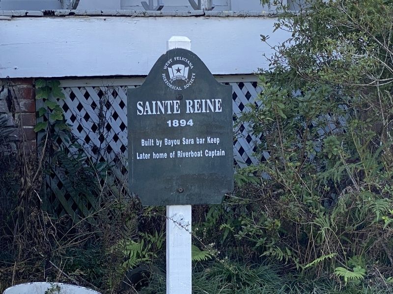 Sainte Reine Marker. Click for full size. Sainte Reine Marker image. Click for full size.