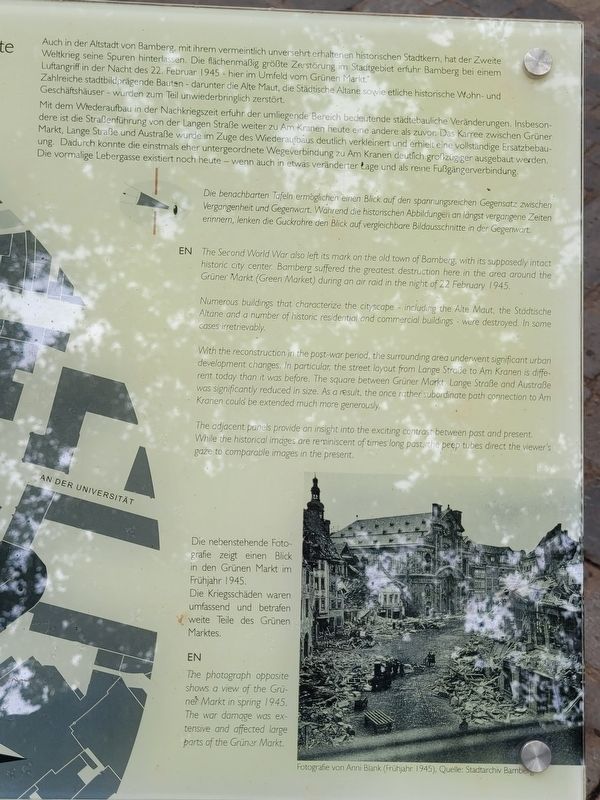 Bamberger Zeitschichten / Layers of Time in Bamberg Marker. Click for full size. Bamberger Zeitschichten / Layers of Time in Bamberg Marker image. Click for full size.