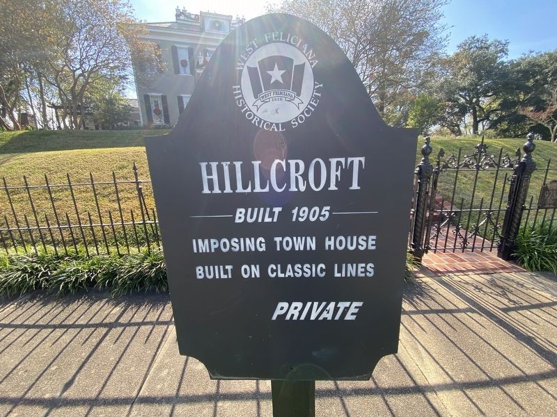 Hillcroft Marker. Click for full size. Hillcroft Marker image. Click for full size.