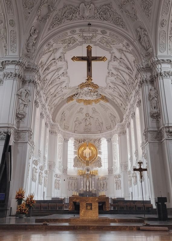 Domkirche St. Kilian / Cathedral of St. Kilian Marker. Click for full size. Domkirche St. Kilian / Cathedral of St. Kilian Marker image. Click for full size.