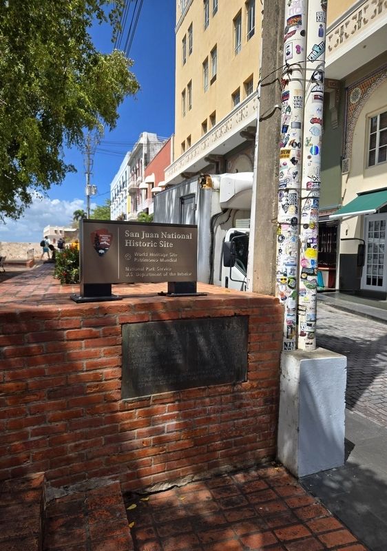 Bastión de las Palmas de San José Marker. Click for full size. Bastión de las Palmas de San José Marker image. Click for full size.