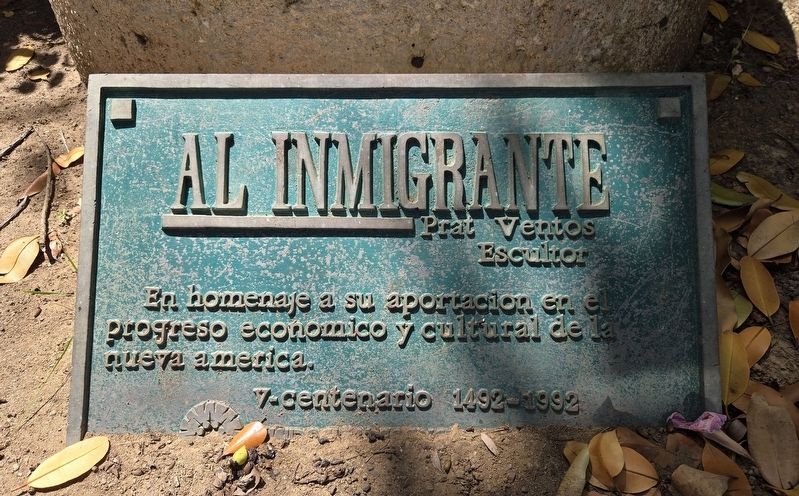 Al Inmigrante Marker image. Click for full size.