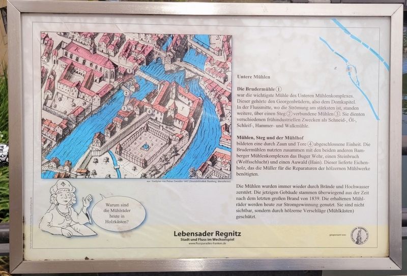 Untere M�hlen / Lower Mills Marker image. Click for full size.