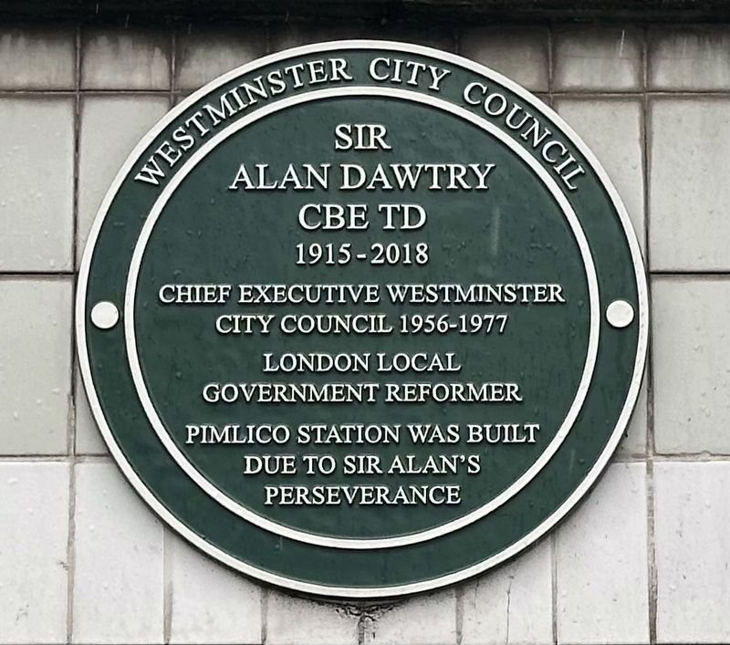 Sir Alan Dawtry Marker image. Click for full size.