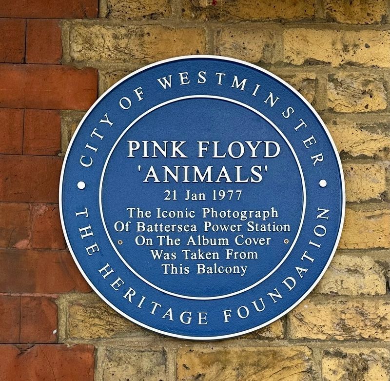 Pink Floyd ‘Animals’ Marker - outside version. Click for full size. Pink Floyd ‘Animals’ Marker - outside version image. Click for full size.