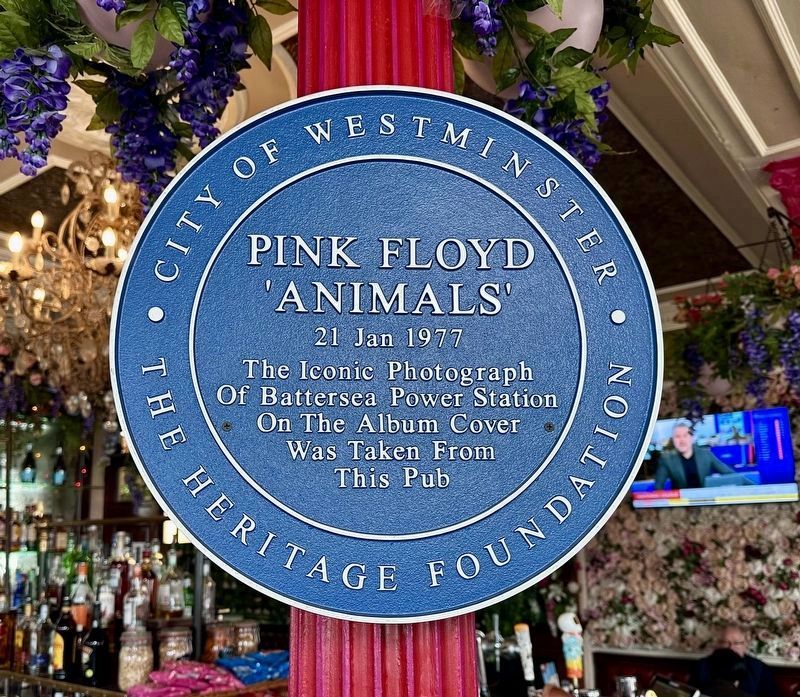 Pink Floyd ‘Animals’ Marker - indoors version. Click for full size. Pink Floyd ‘Animals’ Marker - indoors version image. Click for full size.