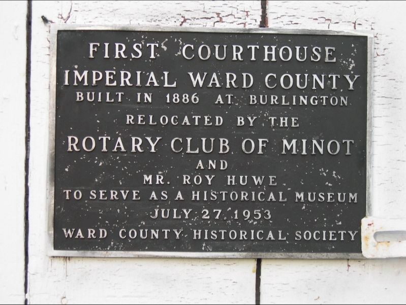 First Courthouse Marker image. Click for full size.
