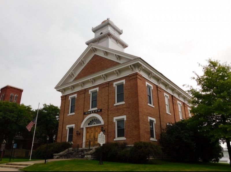 Allamakee County Court House Museum and Marker. Click for full size. Allamakee County Court House Museum and Marker image. Click for full size.