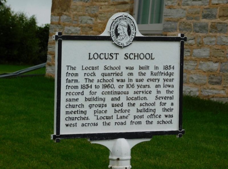 Locust School Marker image. Click for full size.