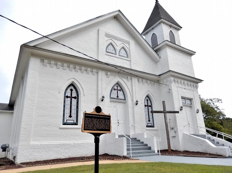 Bethesda Missionary Baptist Church Marker image. Click for full size.
