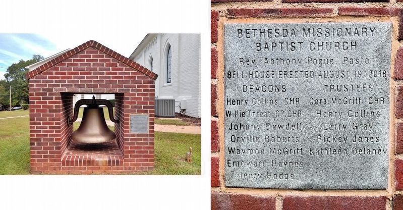 Bethesda Missionary Baptist Church Bell Exhibit image. Click for full size.